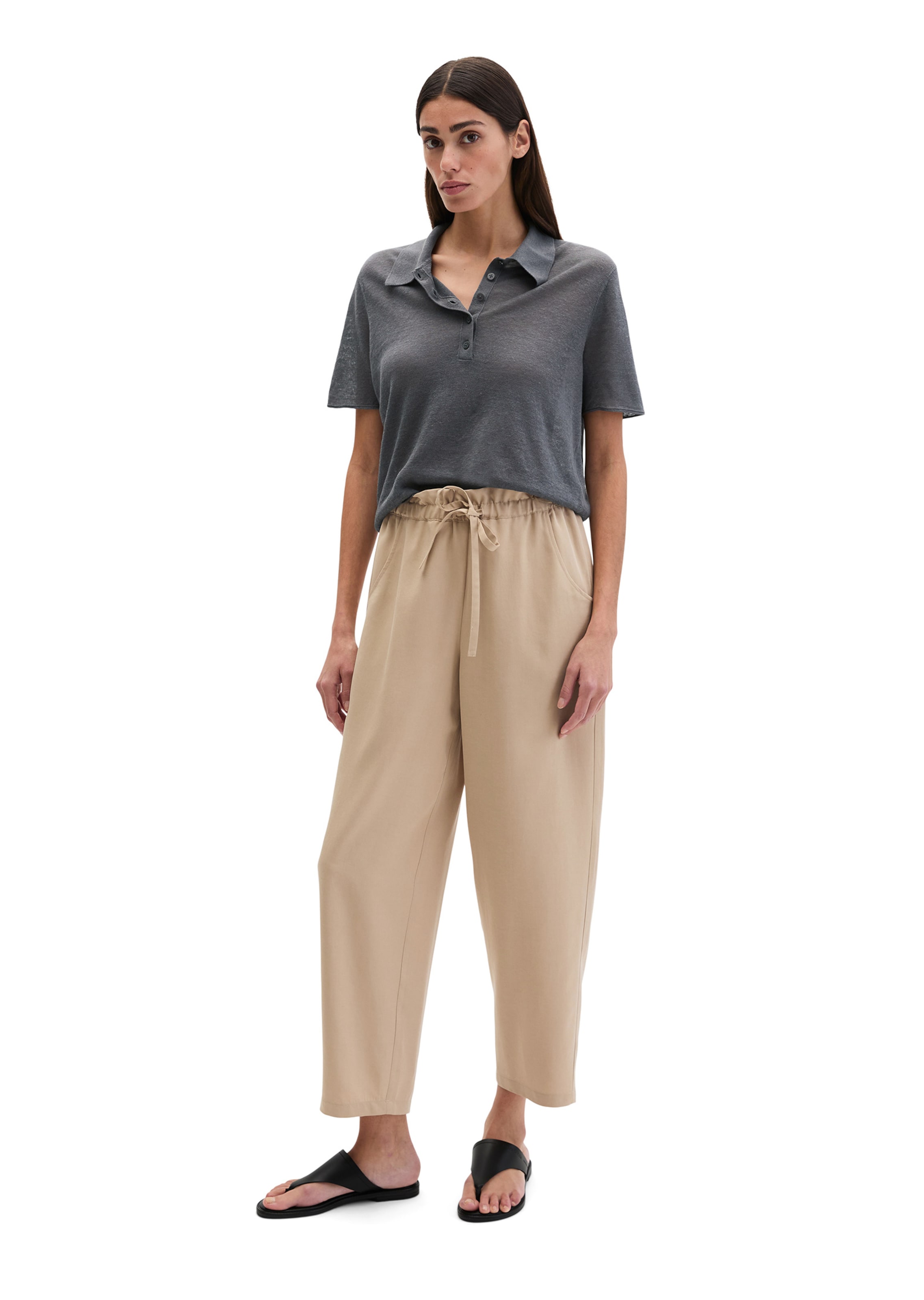 Marc O'Polo Loose fit Pants in Beige