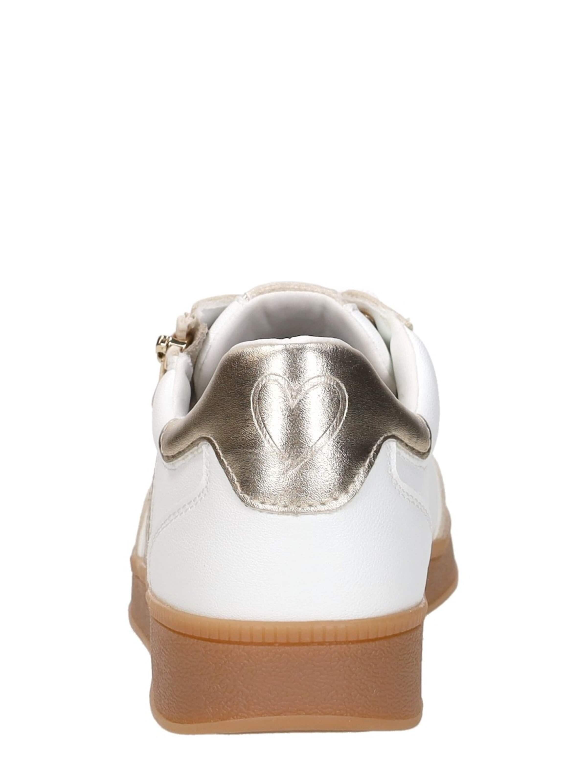 MARCO TOZZI Sneakers laag 'Sneakers Laag' in Beige