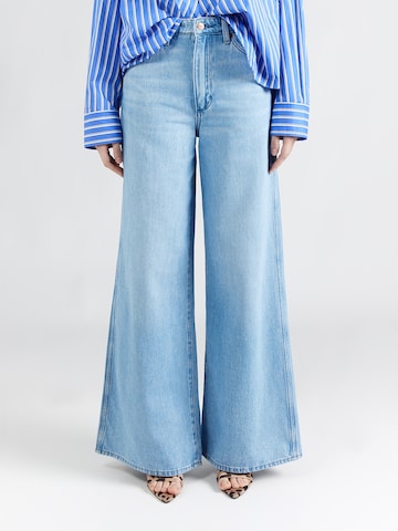 Wide leg Jeans 'Canyon' de la WRANGLER pe albastru: față