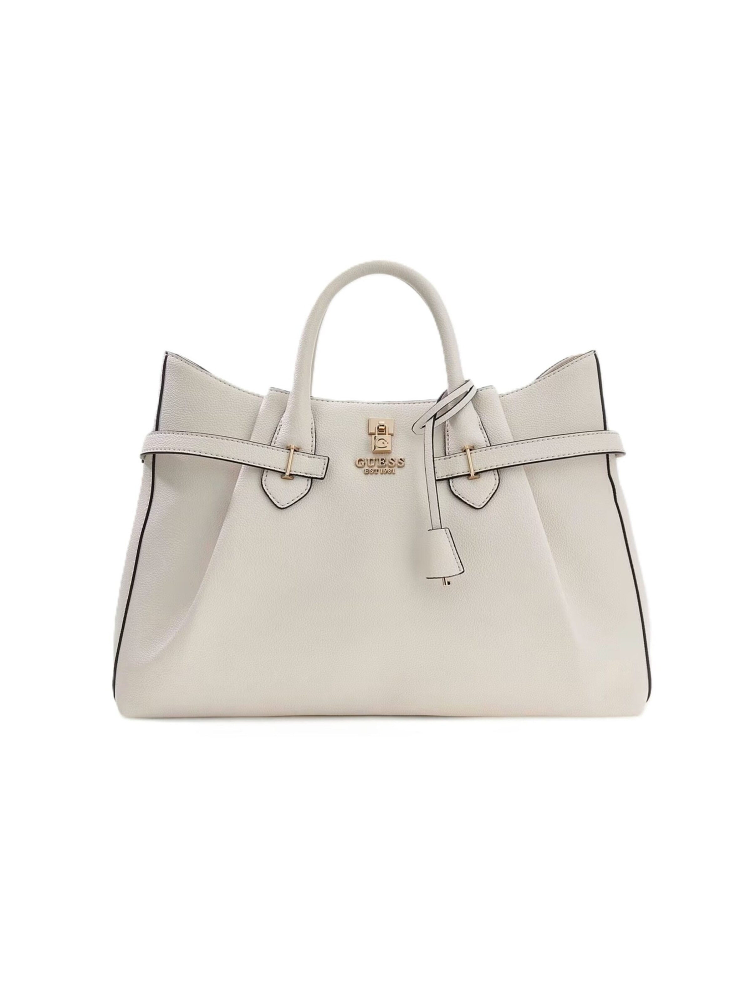 Borsa a mano 'Yesba' di GUESS in bianco: frontale
