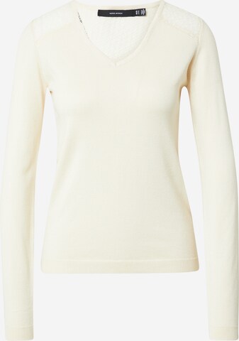 VERO MODA Blouse 'VIOLA' in Beige: voorkant