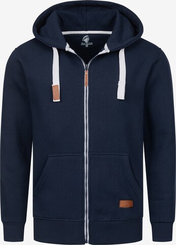 Rock Creek Zip-Up Hoodie in Blue: front