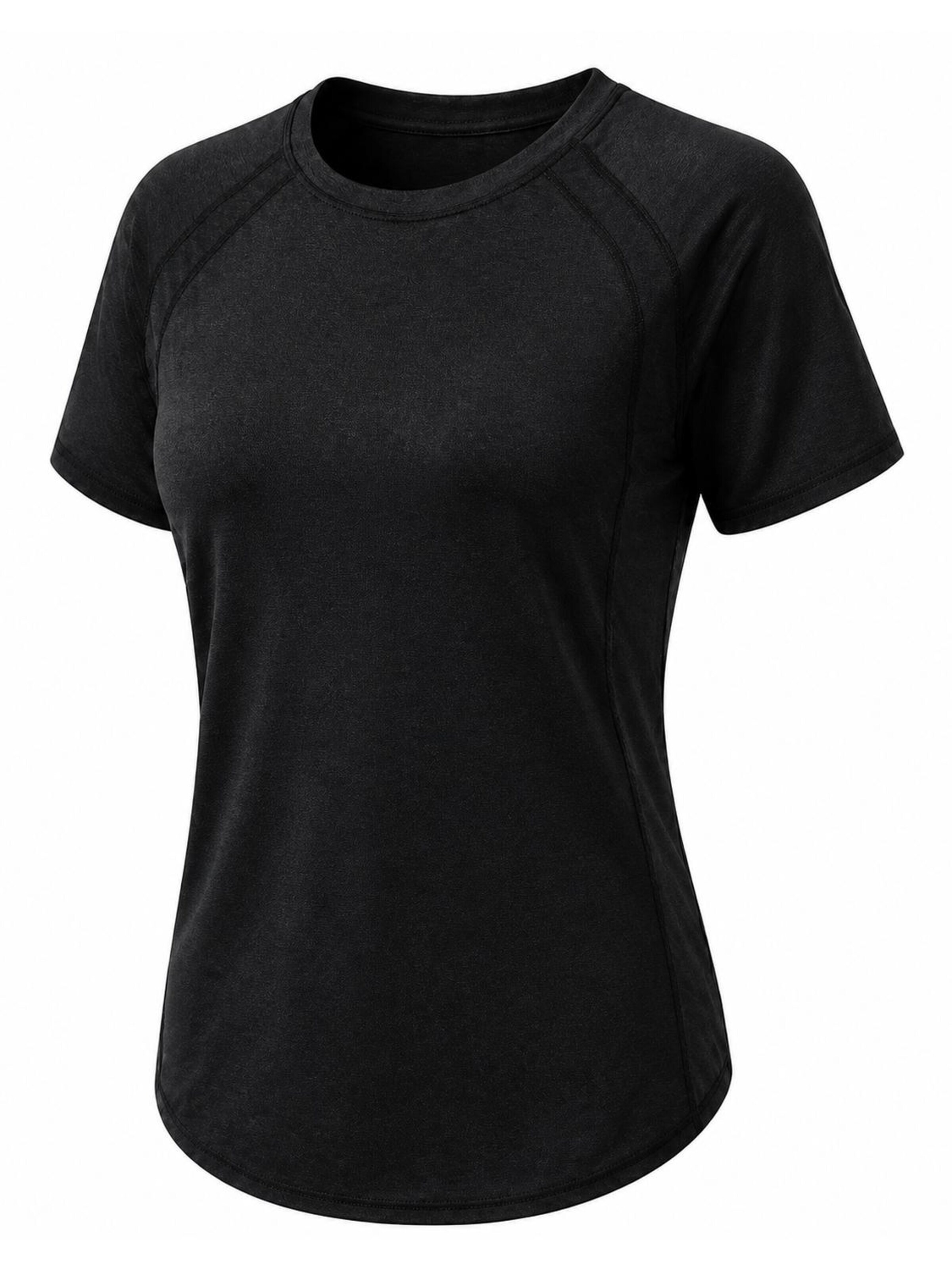 AOTTORI Sports Top in Black: front