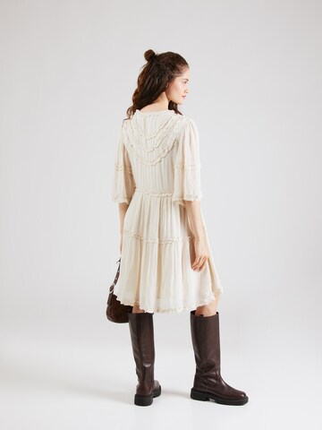 VILA ROUGE EDIT Kleid 'VIDana' in Beige