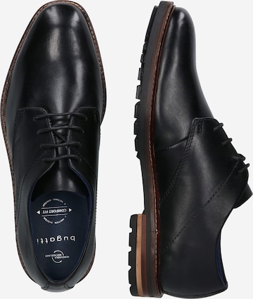 Pantofi cu șireturi 'Bolo Exko' de la bugatti pe negru