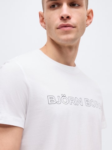BJÖRN BORG Funkcionális felső 'BORG ESSENTIAL 3' - fehér