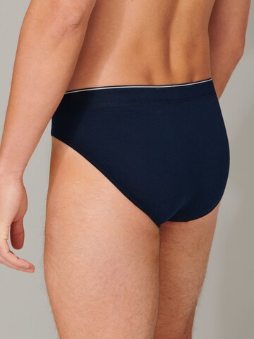 Slip '95/5' uncover by SCHIESSER en bleu