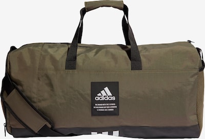 ADIDAS SPORTSWEAR Sports Bag in Khaki / Black / White, Item view