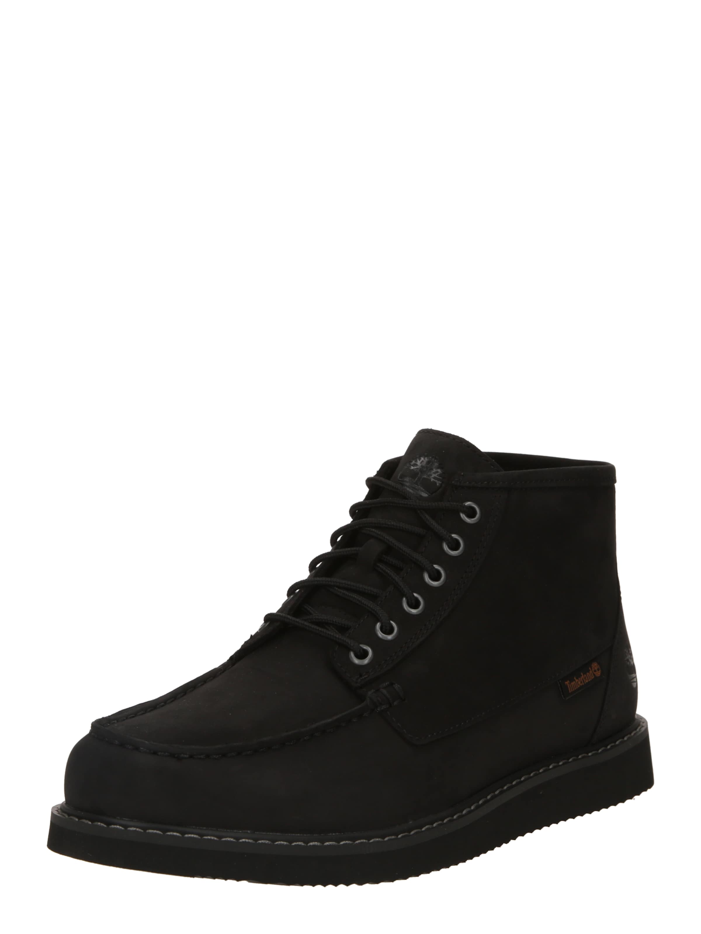 TIMBERLAND Lace-Up Boots in Black: front