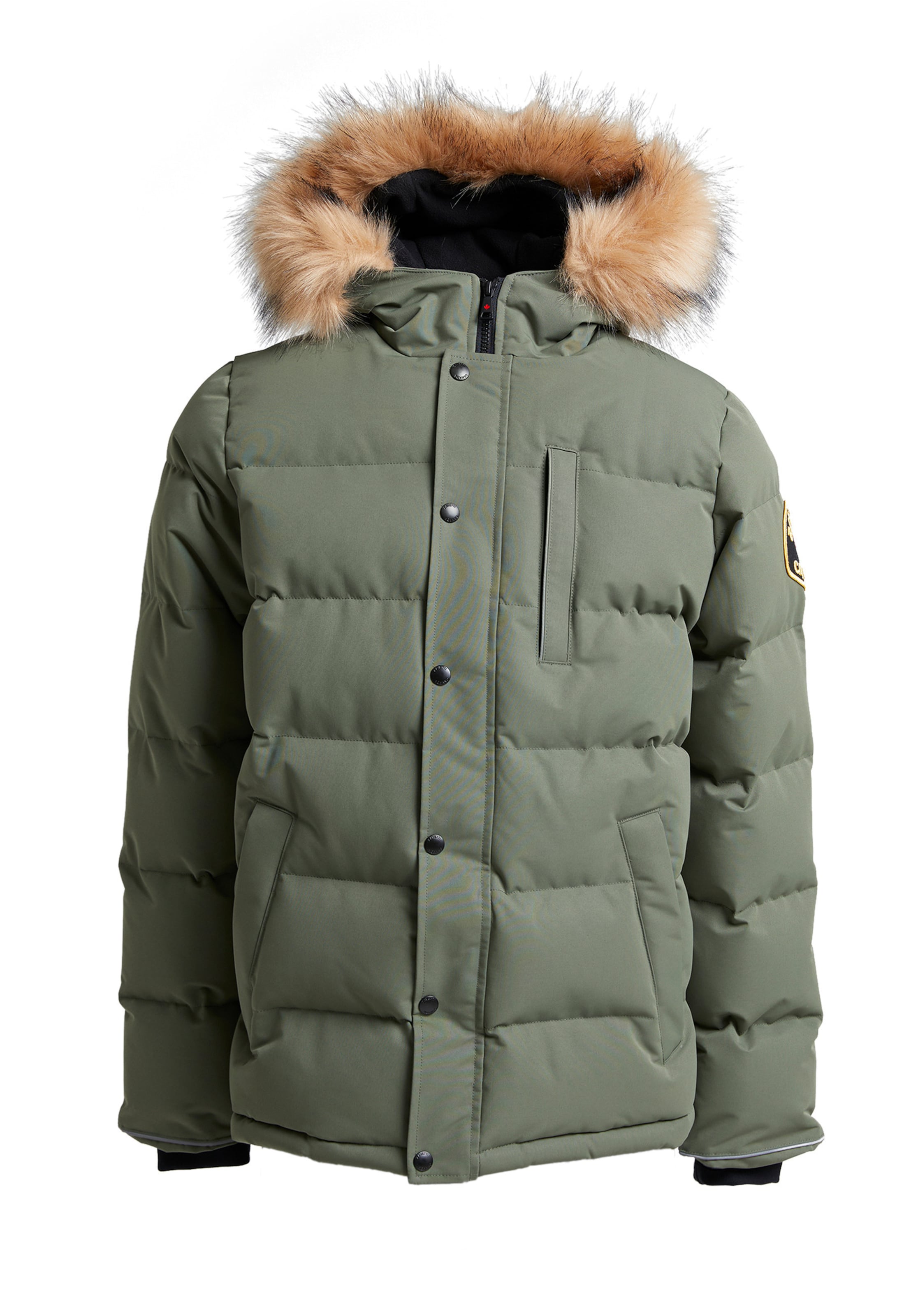 Zavetti Canada Winter jacket 'Oshawa 3.0' in Green: front