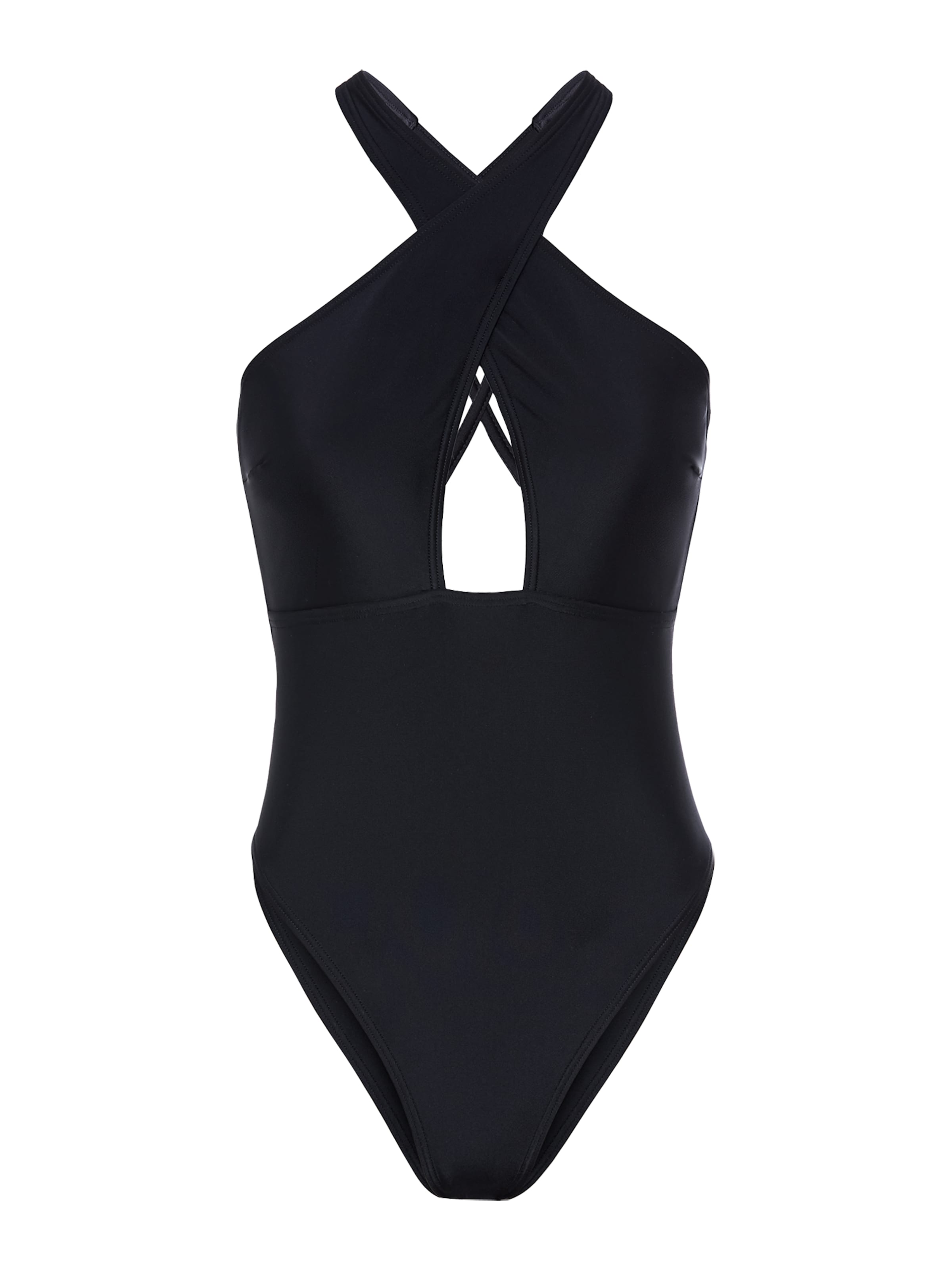 LSCN by LASCANA Бюстие Бански костюм 'Ciliya' в черно: отпред
