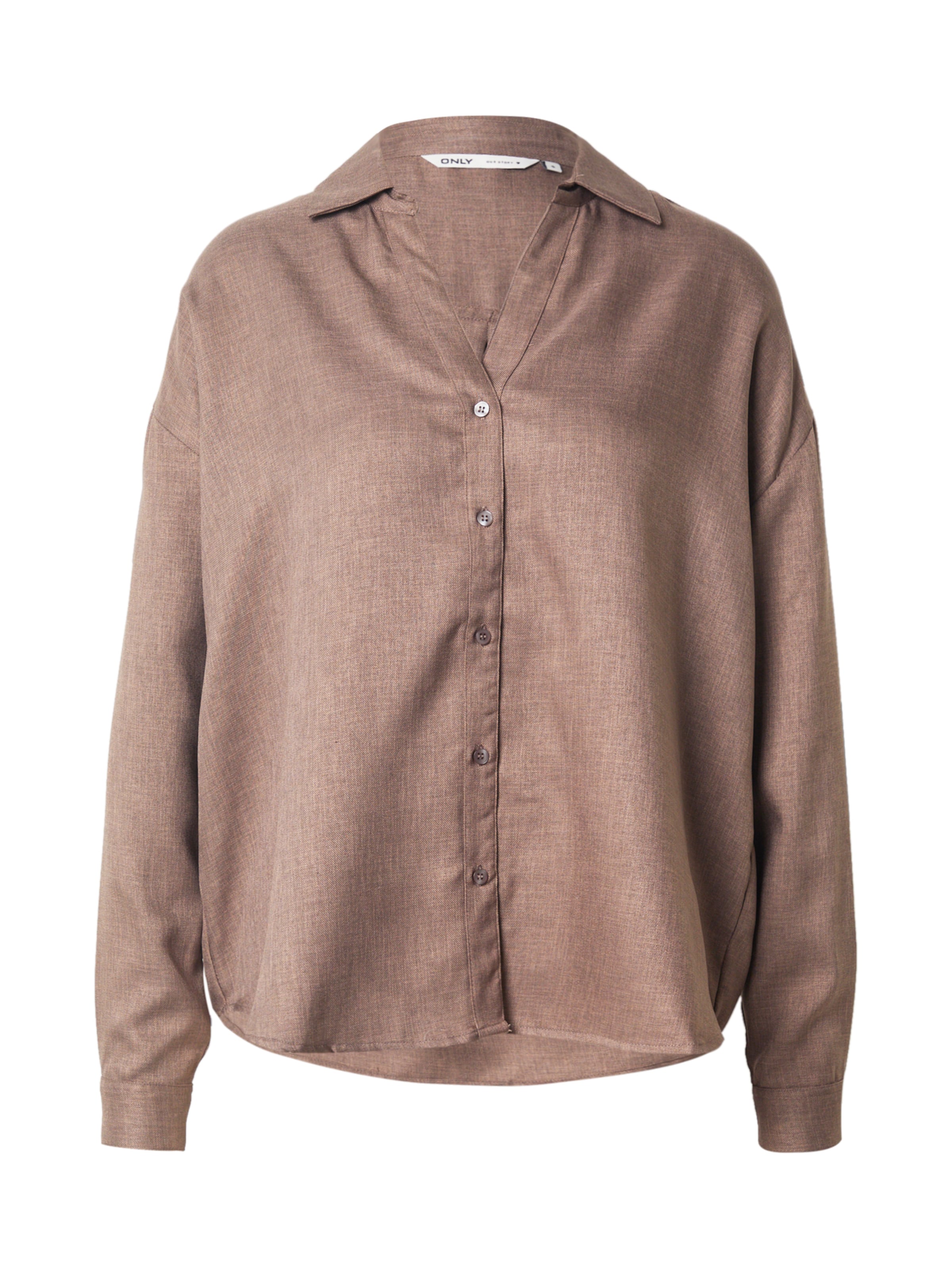 Camicia da donna &#x27;HARRIET&#x27; di ONLY in marrone: frontale