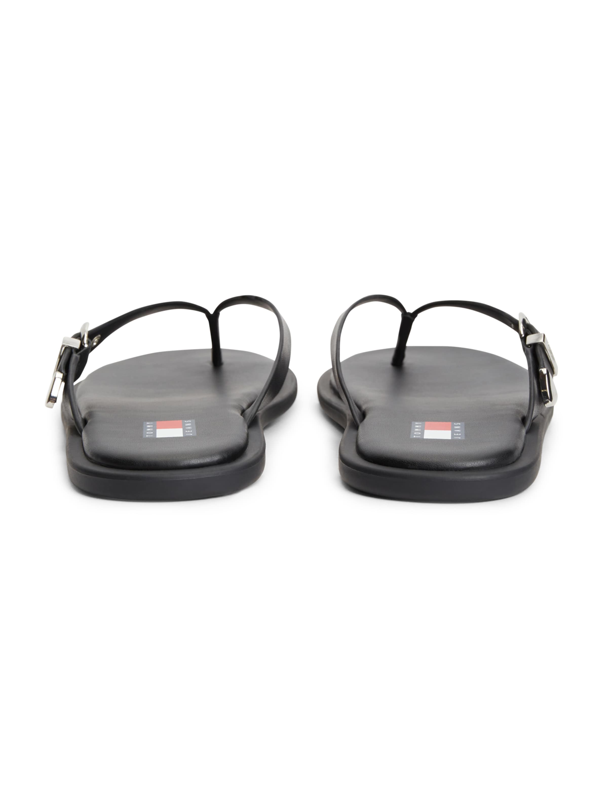 Tommy Jeans - Sandalias de dedo en negro
