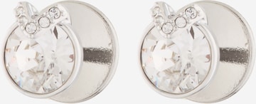 balta Swarovski Auskarai: priekis