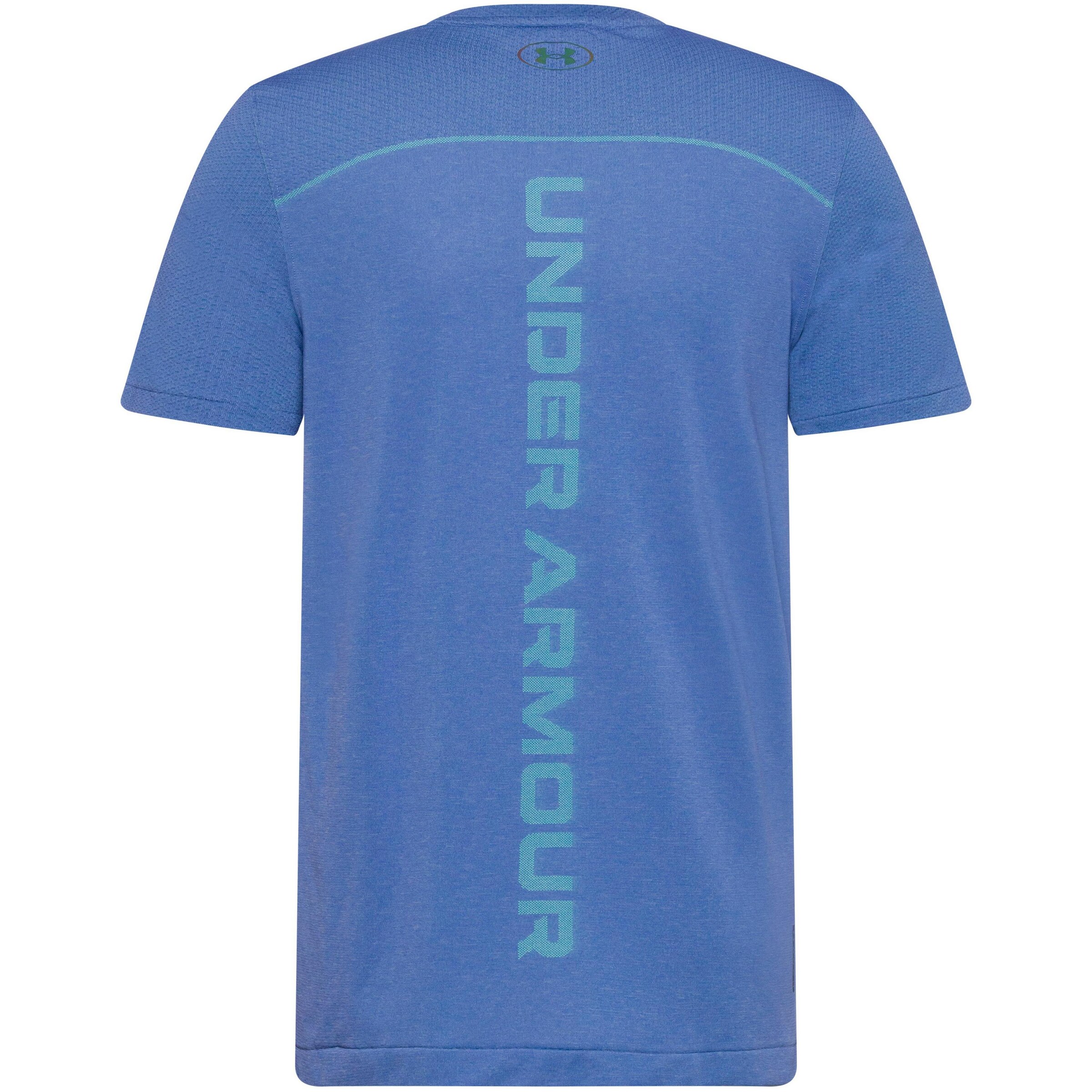 UNDER ARMOUR Funktionsshirt 'Rush Wordmark' in Blau