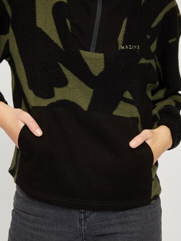 mazine Sweatshirt ' Danbury Half Zip ' in Black