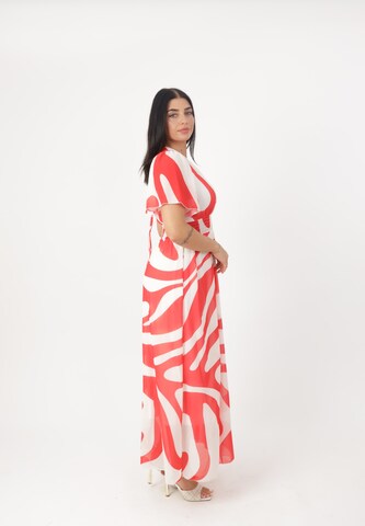 Elara Summer dress in Red