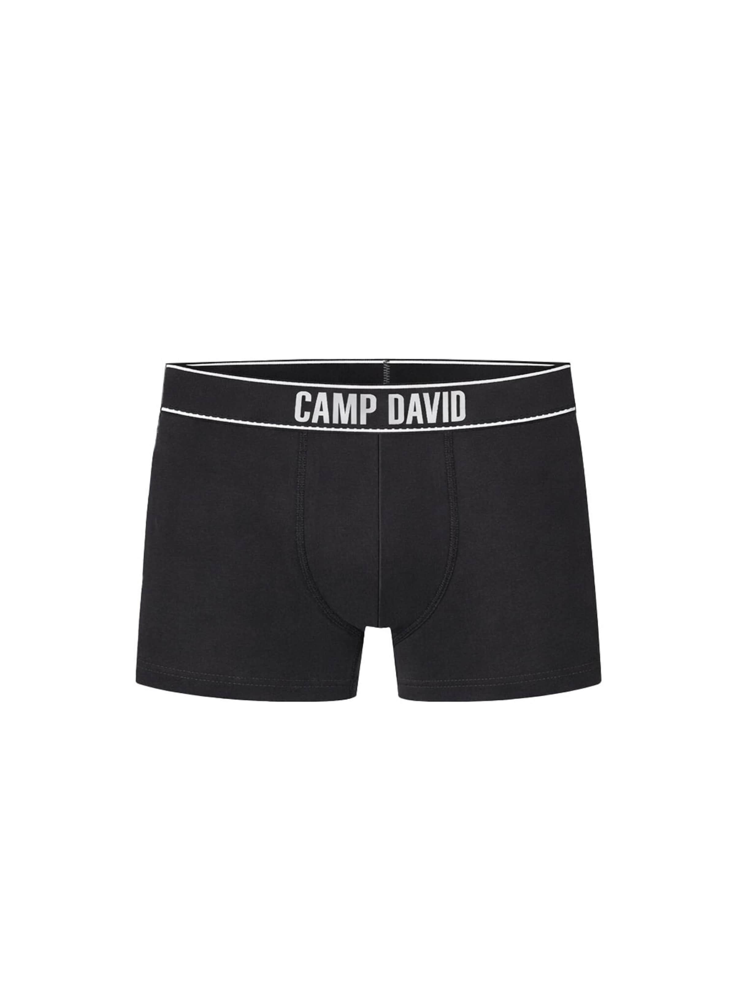 CAMP DAVID Boxer shorts in Black