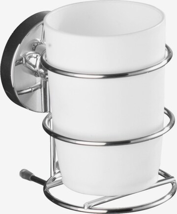 Wenko Shower Accessories 'Vacuum-Loc® Milazzo' in Silver: front