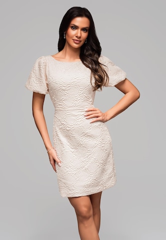 Ombre Evening dress in White