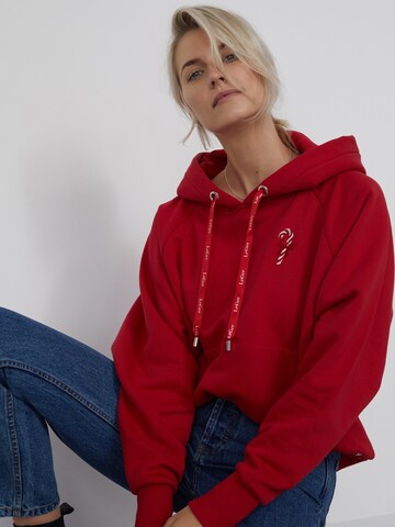 Sweat-shirt 'Elisabeth ' LeGer by Lena Gercke en rouge : devant