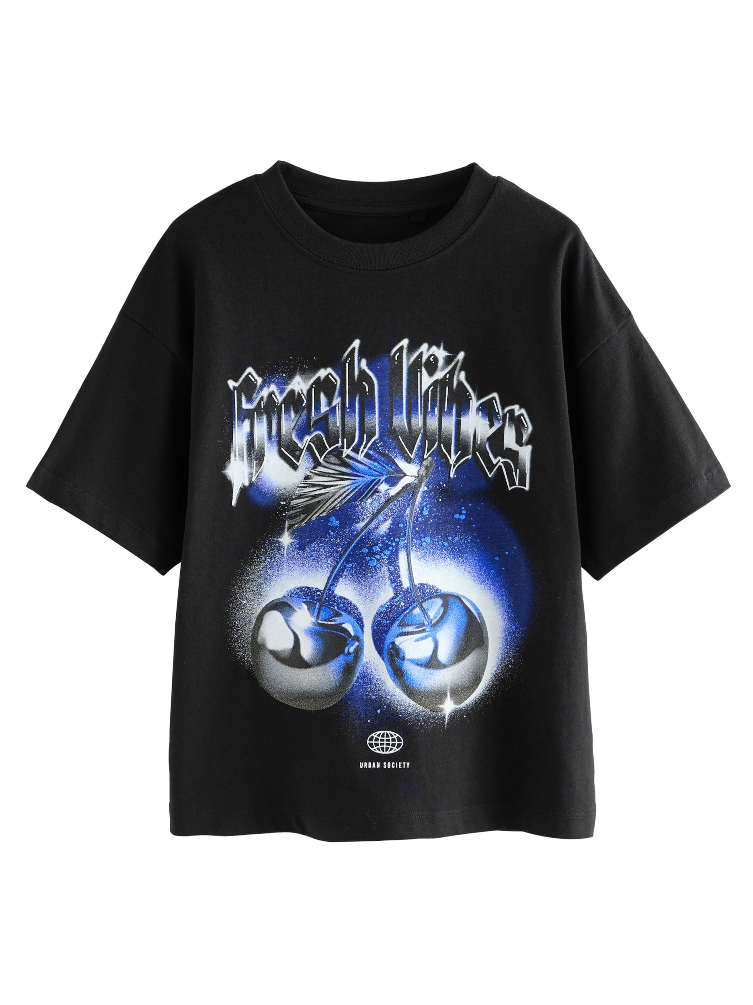 Next Футболка в Черный: спереди