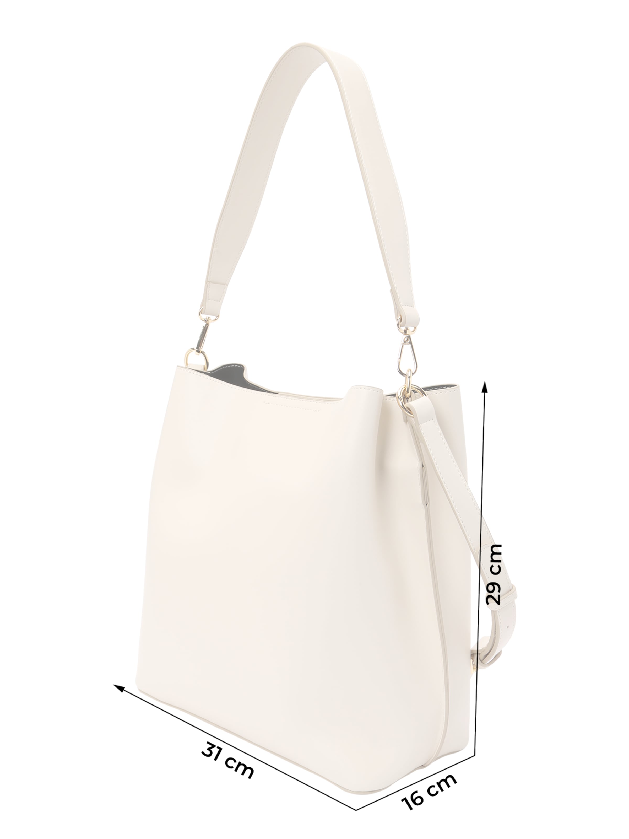 Seidenfelt - Mala de ombro 'Lilla Ro' em bege