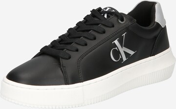 Calvin Klein Jeans Sneakers laag in Zwart: voorkant