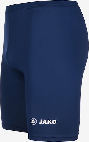 JAKO Skinny Sportunterhose in Blau