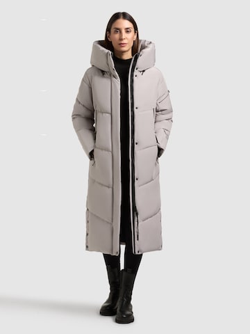 khujo Wintermantel 'Pulset' in Grijs