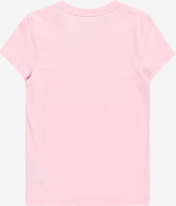 ADIDAS SPORTSWEAR Λειτουργικό μπλουζάκι 'Essentials Big Logo ' σε ροζ
