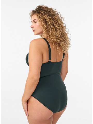 Swim by Zizzi Купальник 'Stilde' в Зеленый