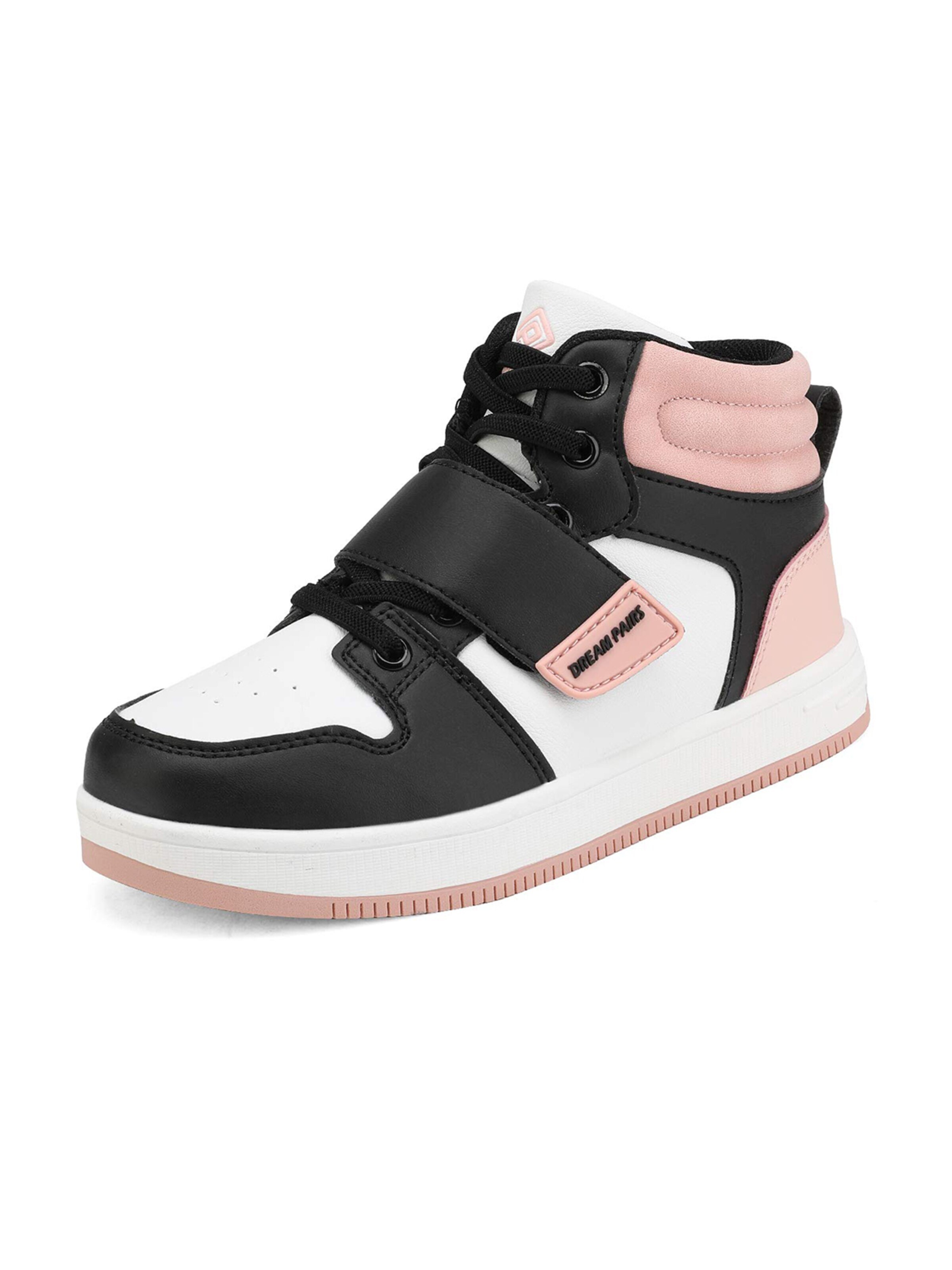 Baskets 'DREAM PAIRS Turnschuhe Jungen High Top Sneaker Mädchen' Dream Pairs en noir : devant