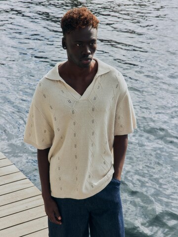 !Solid - Camiseta ' SDUdell ' en beige