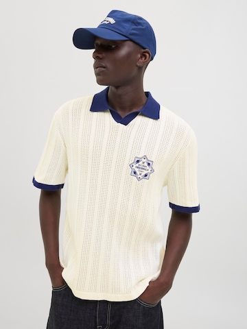 Pull-over JACK & JONES en blanc