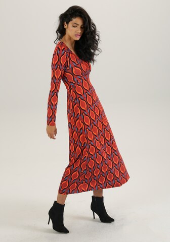 Aniston SELECTED Dress in Orange