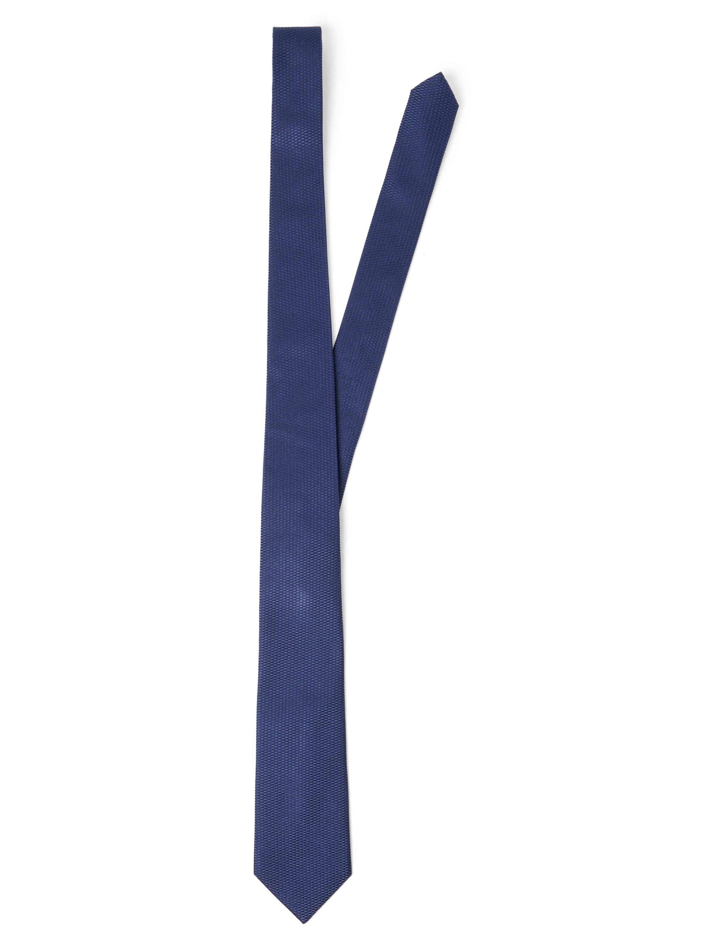 Finshley & Harding Stropdas in One Size in de kleur Indigo, Productweergave