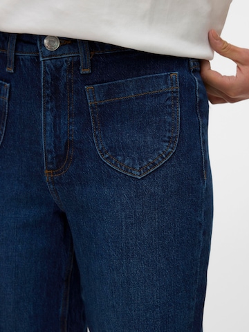 VERO MODA Wide leg Jeans 'VMTessa' in Blauw