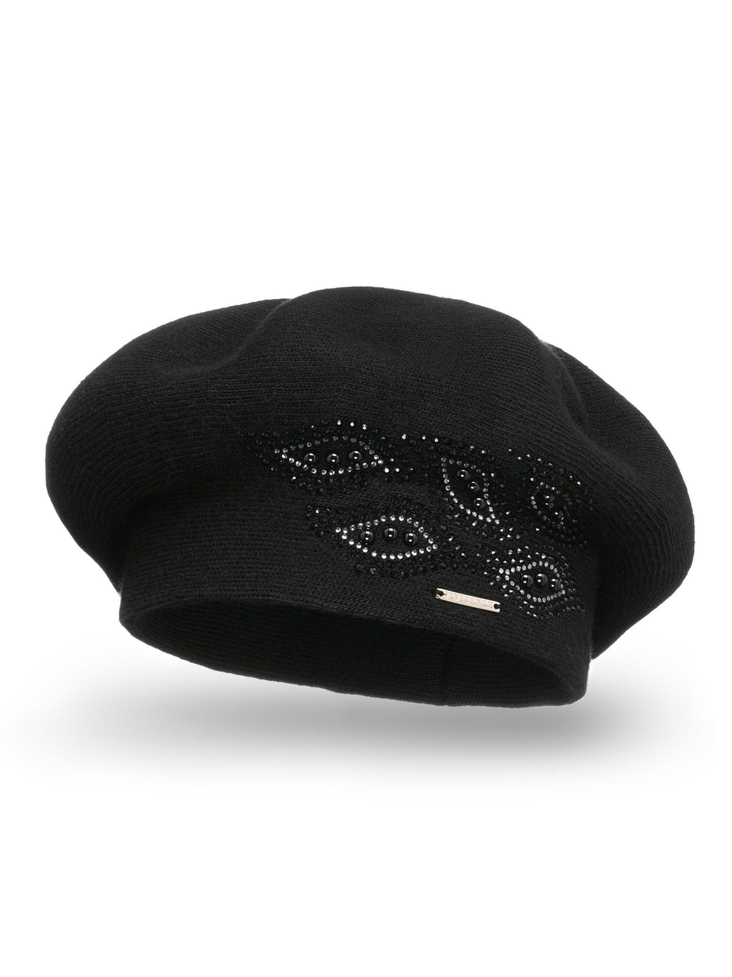 Vivisence Mütze '7051'‌‌‌‌‌‌‌ in Schwarz: Vorderseite