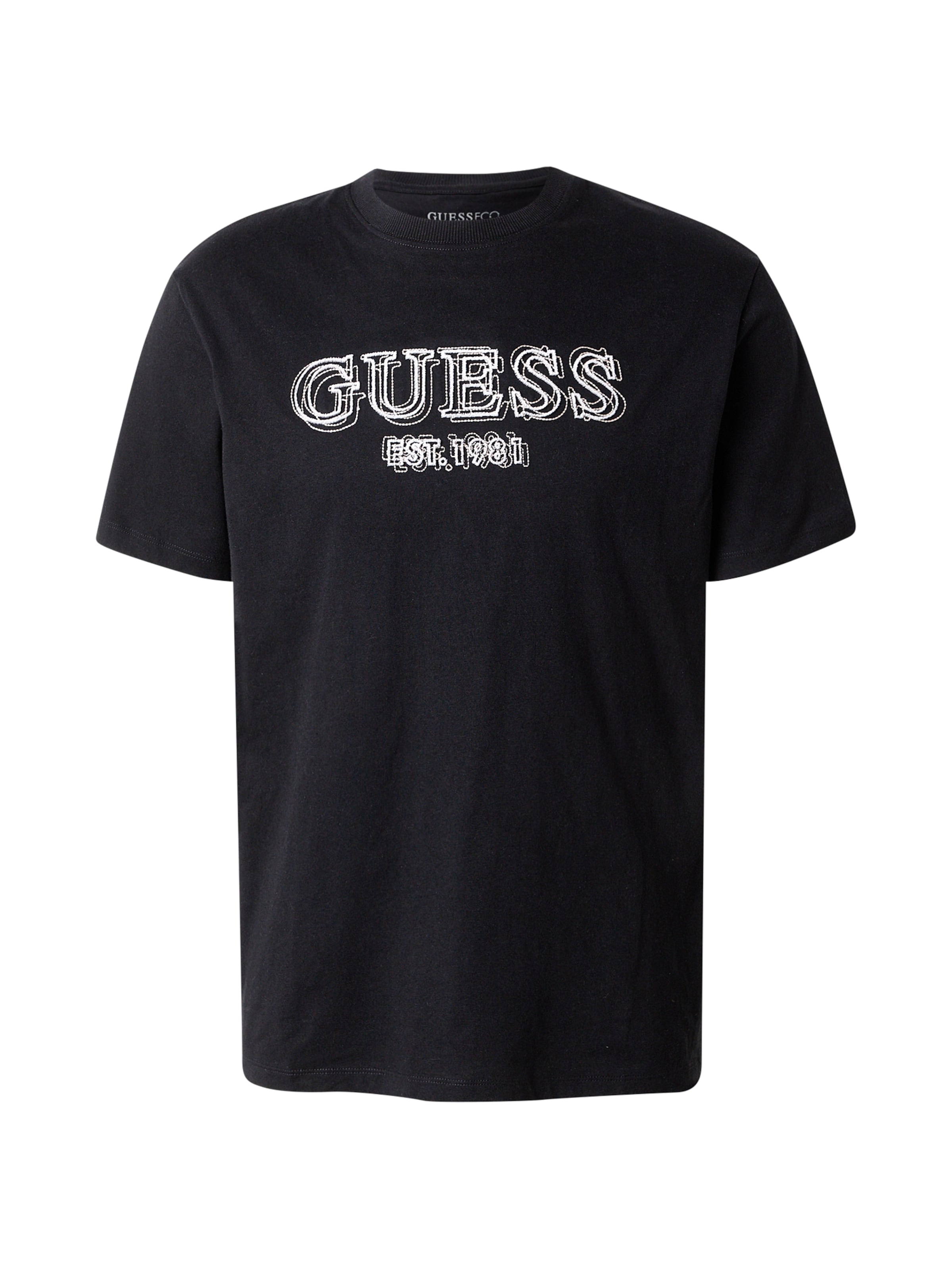 GUESS Shirt in Black: front