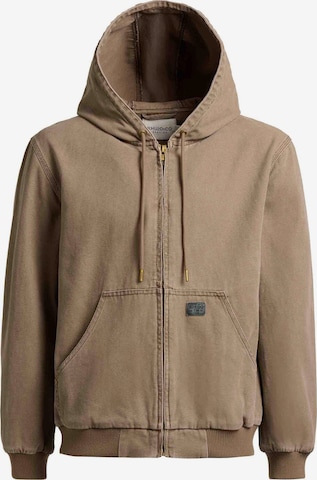 khujo Übergangsjacke 'Rhiis' in Braun: Vorderseite