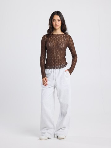 T-shirt America Today en marron