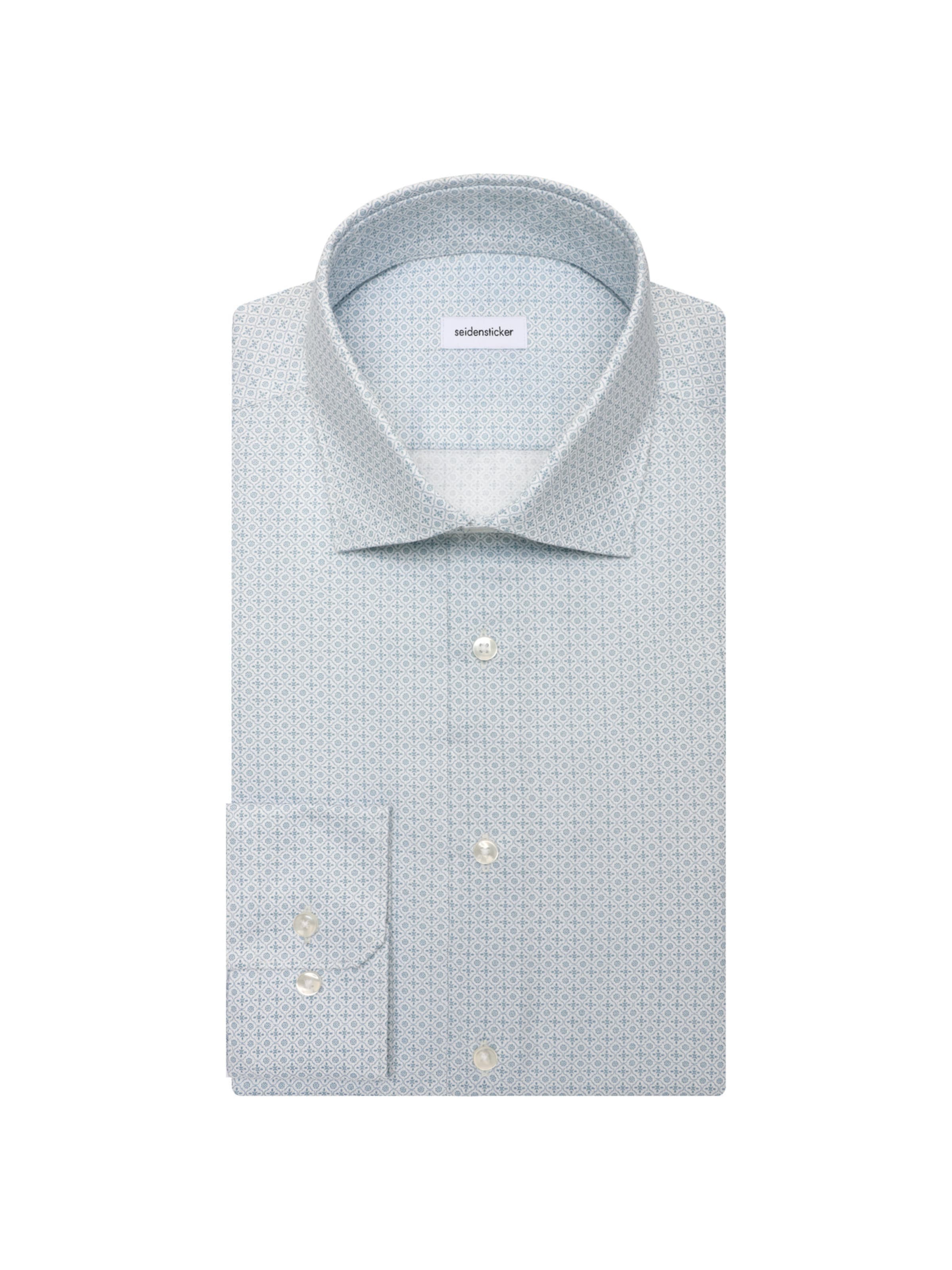 SEIDENSTICKER Regular fit Business shirt in Green