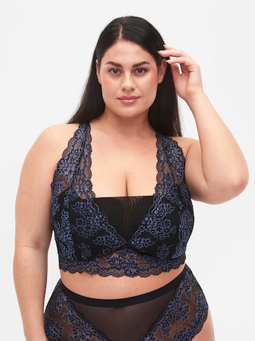 Devoted by Zizzi Bustier BH 'HELLE' in Schwarz: predná strana