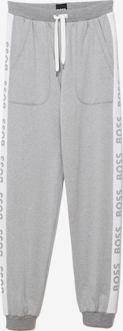 BOSS Home Regular Pants 'SENSE' in Grey: front
