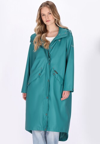 Manteau mi-saison Schmuddelwedda en vert : devant
