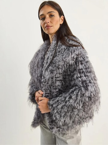 Manteau d’hiver Bianco Lucci en gris