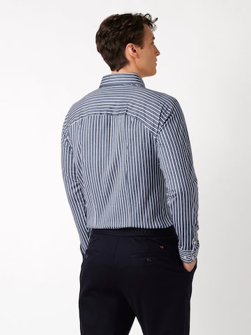 DESOTO Slim fit Zakelijk overhemd in Blauw