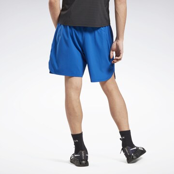 Regular Pantalon de sport 'Speed 3.0' Reebok en bleu