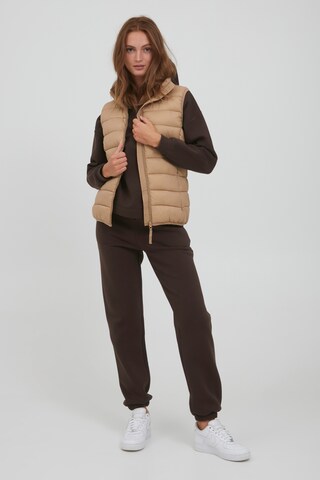 b.young Vest in Brown